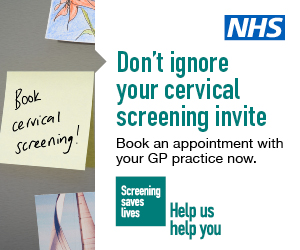 Don't ignore your cervical screening invite book an appointment with your gp practice now